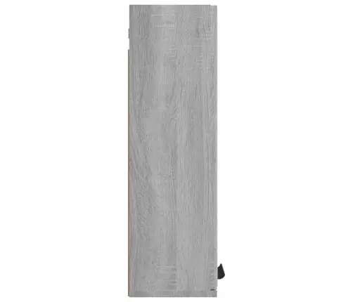 Vannasistabas Spoguļskapītis, Pelēka Ozola Krāsa, 64X20X67 Cm Vidaxl