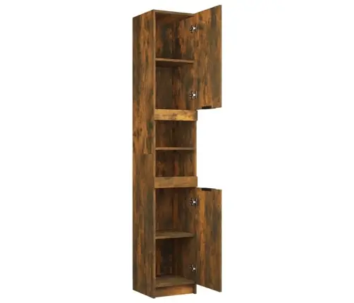 Vannitoakapp, Suitsutatud Tamm, 32X34X188,5 cm Tehispuit