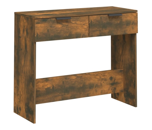 Konsoles Galds, Ozolkoka Krāsa, 90X36X75 Cm, Inženierijas Koks Vidaxl