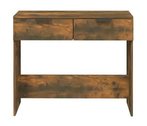 Konsoles Galds, Ozolkoka Krāsa, 90X36X75 Cm, Inženierijas Koks Vidaxl