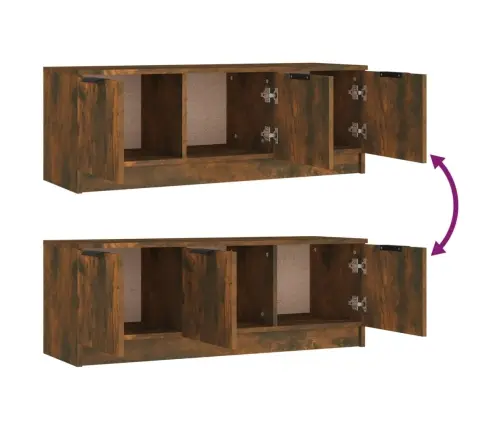 Tv Skapītis, Ozolkoka Krāsa, 160X35X55 Cm, Inženierijas Koks Vidaxl