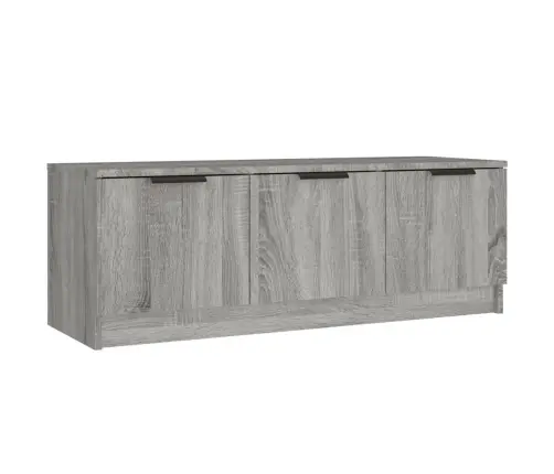 Tv Skapītis, Pelēka Ozolkoka, 102X35X36,5 Cm, Inženierijas Koks Vidaxl
