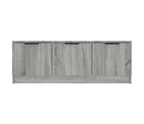 Tv Skapītis, Pelēka Ozolkoka, 102X35X36,5 Cm, Inženierijas Koks Vidaxl