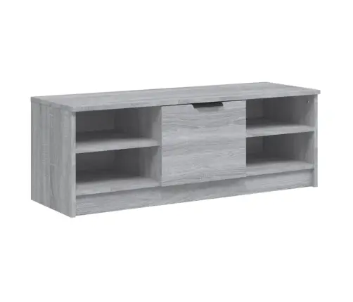Tv Skapītis, Pelēka Ozola, 102X35,5X36,5 Cm, Inženierijas Koks Vidaxl