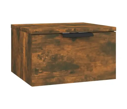 Seinale Kinnitatav Öökapp, Suitsutatud Tamm, 34 X 30 X 20 Cm