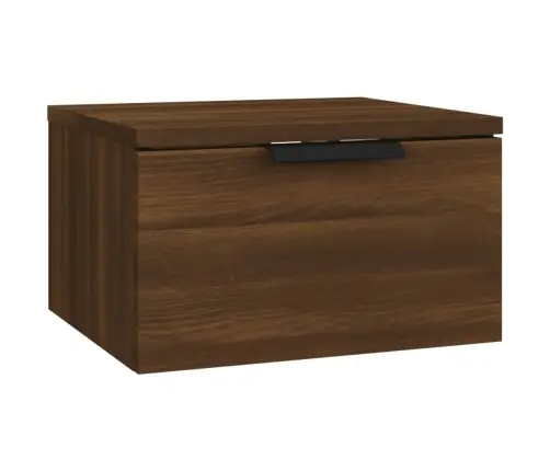 Sienas Naktsskapītis, Brūna Koka Krāsa, 34X30X20 Cm Vidaxl