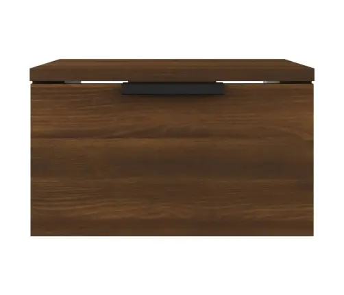 Sienas Naktsskapītis, Brūna Koka Krāsa, 34X30X20 Cm Vidaxl