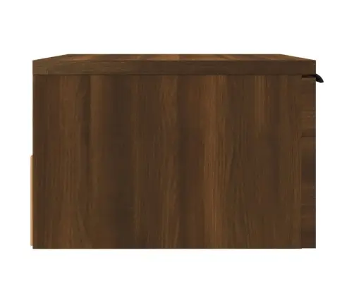 Sienas Naktsskapītis, Brūna Koka Krāsa, 34X30X20 Cm Vidaxl