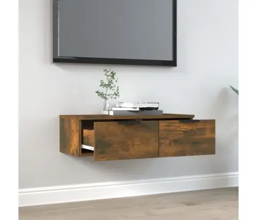 Seinakapp, Suitsutatud Tamm, 68 X 30 X 20 cm Tehispuit