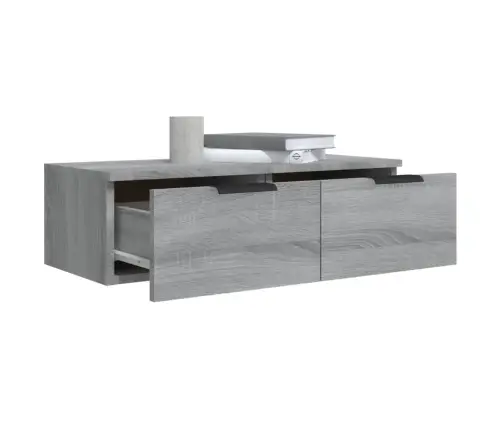 Seinakapp, Hall Sonoma Tamm, 68X30X20 cm Tehispuit