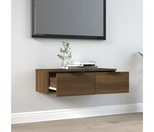 Sieninė Spintelė, Ruda Ąžuolo, 68X30X20cm Apdirbta Mediena