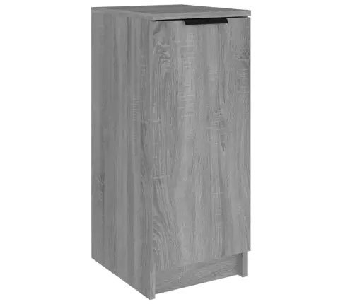 Apavu Skapītis, Pelēka Ozolkoka, 30X35X70 Cm, Inženierijas Koks Vidaxl