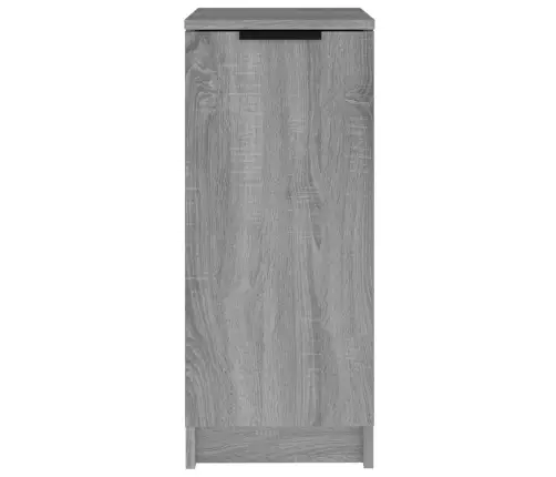 Apavu Skapītis, Pelēka Ozolkoka, 30X35X70 Cm, Inženierijas Koks Vidaxl