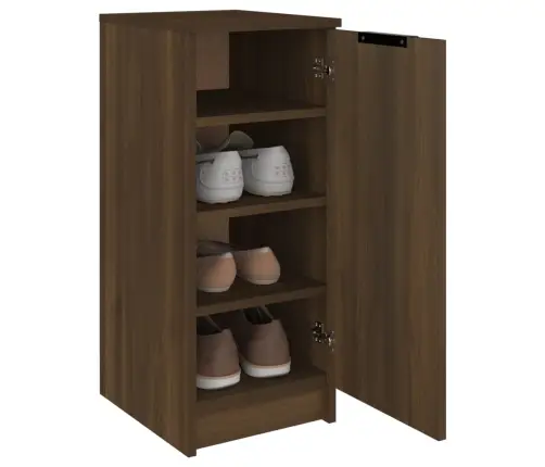 Apavu Skapītis, Ozolkoka Krāsa, 30X35X70 Cm, Inženierijas Koks Vidaxl