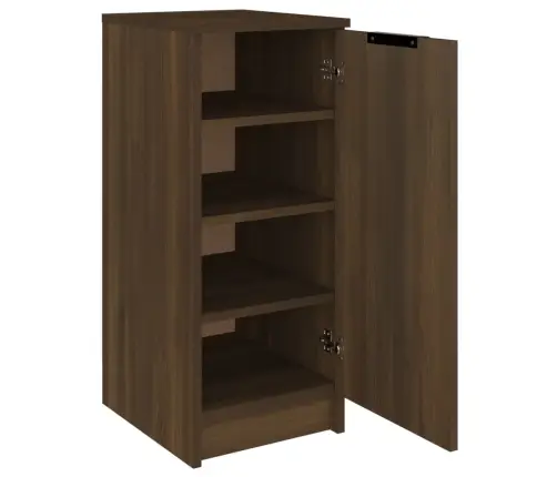 Apavu Skapītis, Ozolkoka Krāsa, 30X35X70 Cm, Inženierijas Koks Vidaxl