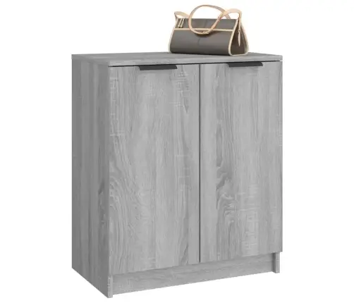 Spintelė Batams, Pilka Ąžuolo, 59X35X70cm Apdirbta Mediena Spintelė Batams, Pilka Ąžuolo, 59X35X70cm Apdirbta Mediena