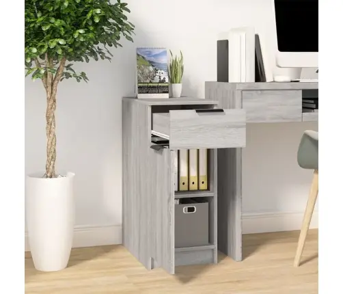 Sahtlikapp, Hall Sonoma Tamm, 33,5X50X75 cm Tehispuit