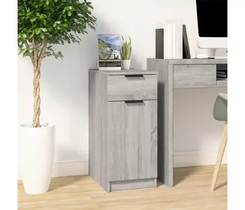 Sahtlikapp, Hall Sonoma Tamm, 33,5X50X75 cm Tehispuit