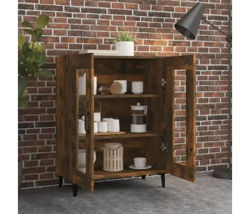 Kumode, Ozolkoka Krāsa, 69,5X34X90 Cm, Inženierijas Koks Vidaxl