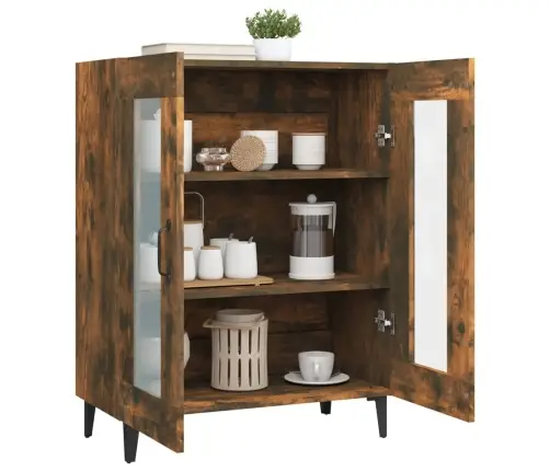 Kumode, Ozolkoka Krāsa, 69,5X34X90 Cm, Inženierijas Koks Vidaxl