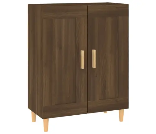 Kumode, Ozolkoka Krāsa, 69,5X34X90 Cm, Inženierijas Koks Vidaxl