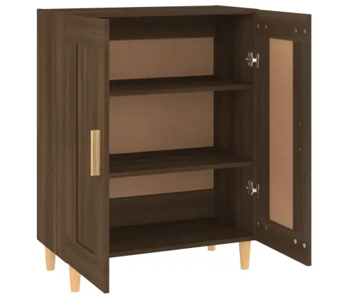 Kumode, Ozolkoka Krāsa, 69,5X34X90 Cm, Inženierijas Koks Vidaxl