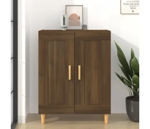 Kumode, Ozolkoka Krāsa, 69,5X34X90 Cm, Inženierijas Koks Vidaxl