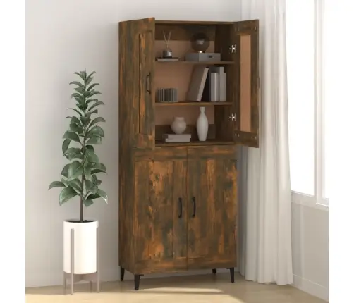 Kumode, Ozolkoka Krāsa, 69,5X34X90 Cm, Inženierijas Koks Vidaxl