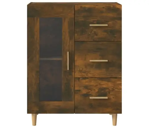Kumode, Ozolkoka Krāsa, 69,5X34X90 Cm, Inženierijas Koks Vidaxl