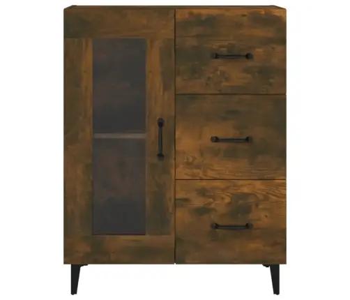 Kumode, Ozolkoka Krāsa, 69,5X34X90 Cm, Inženierijas Koks Vidaxl