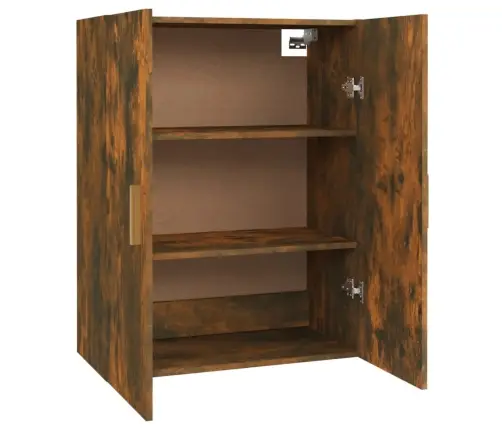 Pakabinama Sieninė Spintelė, Dūminio Ąžuolo, 69,5X34X90Cm