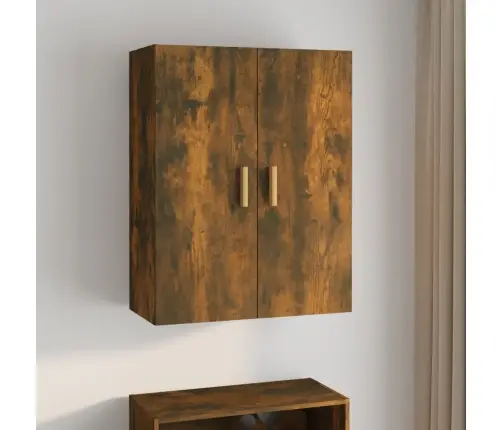 Pakabinama Sieninė Spintelė, Dūminio Ąžuolo, 69,5X34X90Cm