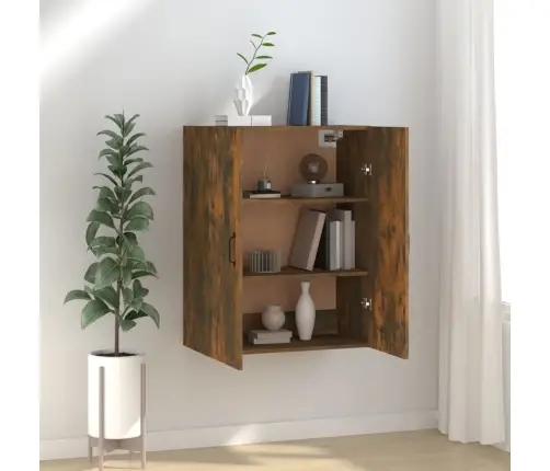 Sienas Skapītis, Ozola Krāsa, 69,5X34X90 Cm, Inženierijas Koks Vidaxl