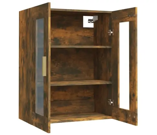 Pakabinama Sieninė Spintelė, Dūminio Ąžuolo, 69,5X34X90Cm