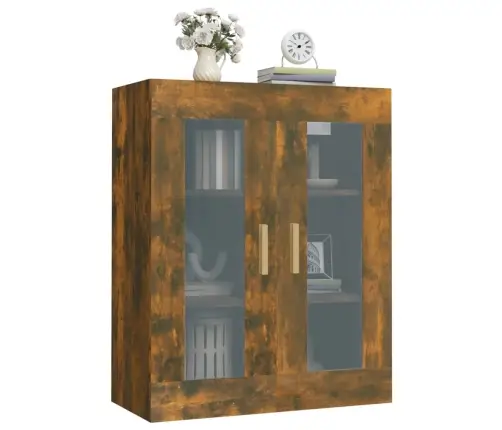 Pakabinama Sieninė Spintelė, Dūminio Ąžuolo, 69,5X34X90Cm