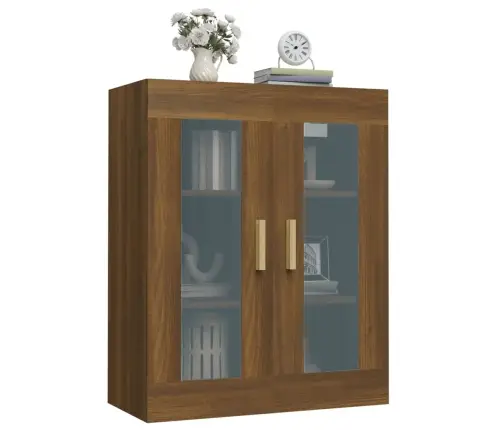 Seinakapp, Pruun Tamm, 69,5X34X90 Cm Seinakapp, Pruun Tamm, 69,5X34X90 Cm