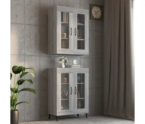 Seinakapp, Hall Sonoma Tamm, 69,5X34X90 Cm