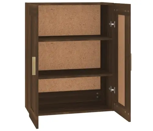 Sienas Skapītis, Brūna Ozola, 69,5X32,5X90Cm, Inženierijas Koks Vidaxl