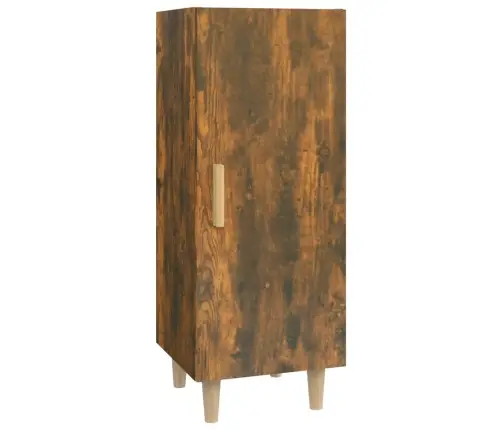 Kumode, Ozolkoka Krāsa, 34,5X34X90 Cm, Inženierijas Koks Vidaxl