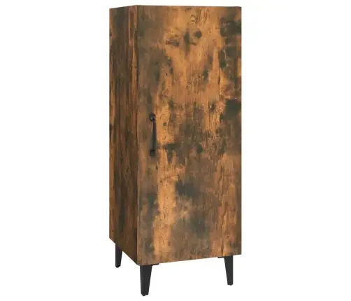 Kumode, Ozolkoka Krāsa, 34,5X34X90 Cm, Inženierijas Koks Vidaxl