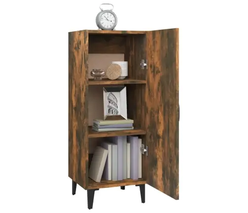 Kumode, Ozolkoka Krāsa, 34,5X34X90 Cm, Inženierijas Koks Vidaxl