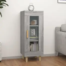 Puhvetkapp, Hall Sonoma Tamm, 34,5X34X90 cm Tehispuit
