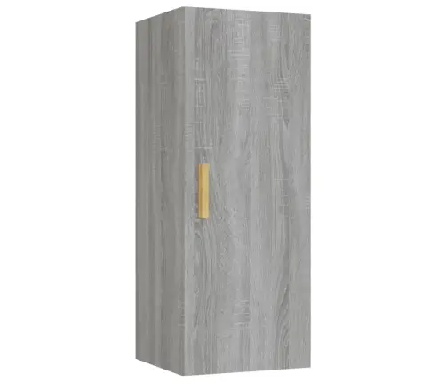 Piekarams Skapītis, Ozolkoka, 34,5X34X90 Cm, Inženierijas Koks Vidaxl