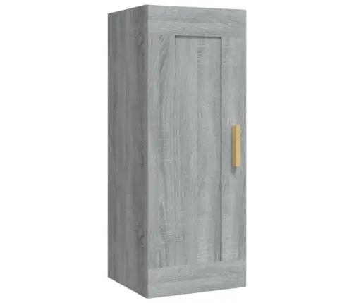 Seinakapp, Hall Sonoma Tamm, 35X34X90 cm Tehispuit