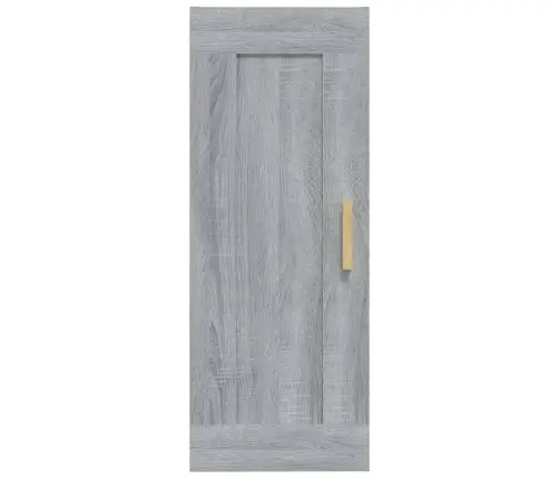 Seinakapp, Hall Sonoma Tamm, 35X34X90 cm Tehispuit