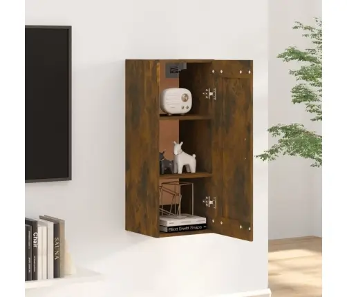 Piekarams Skapītis, Ozola Krāsa, 35X34X90 Cm, Inženierijas Koks Vidaxl