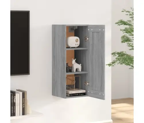 Seinakapp, Hall Sonoma Tamm, 35X34X90 cm Tehispuit