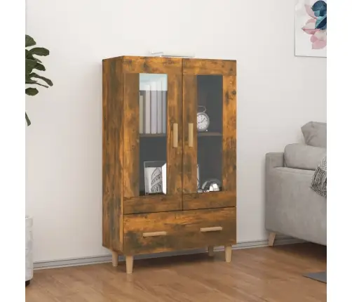 Augstais Skapītis, Ozola Krāsa, 70X31X115 Cm, Inženierijas Koks Vidaxl