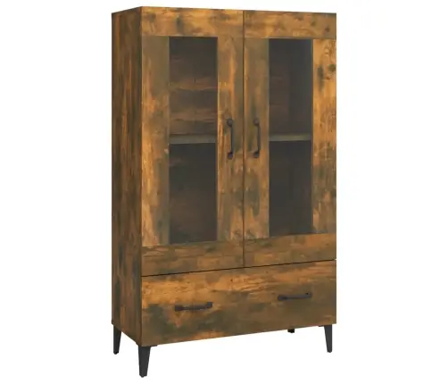 Komoda, Dūminio Ąžuolo Spalvos, 70X31X115cm Apdirbta Mediena