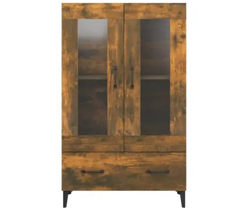 Komoda, Dūminio Ąžuolo Spalvos, 70X31X115cm Apdirbta Mediena